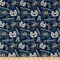 Licensed NCAA Utah State University Tone on Tone USU-1178 Cotton Fabric by the Yard